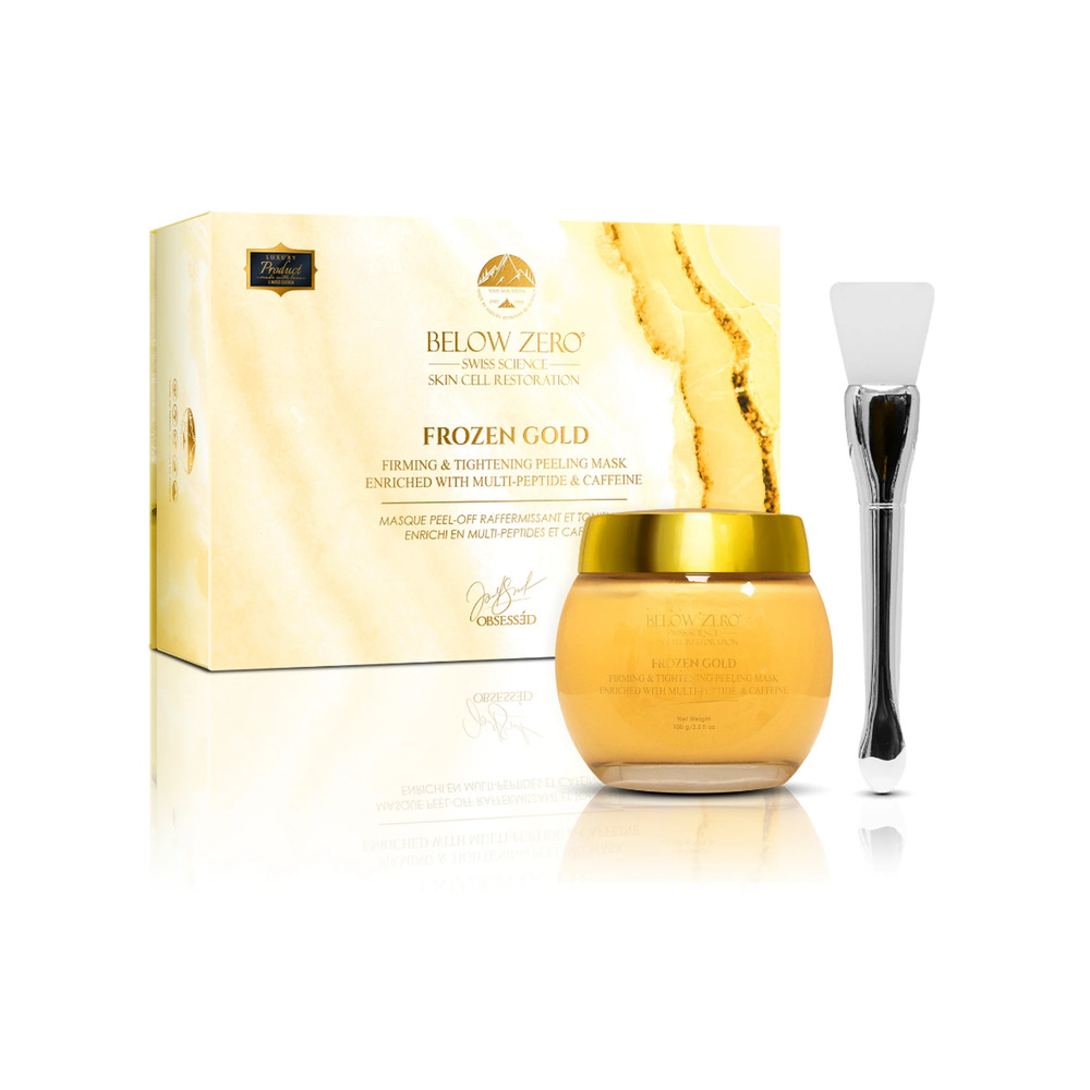 Below Zero Swiss Science Skin Cell Restoration Frozen Gold Firming Mask